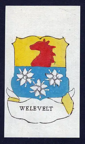 Welevelt - Welevelt Wappen Adel coat of arms heraldry Heraldik