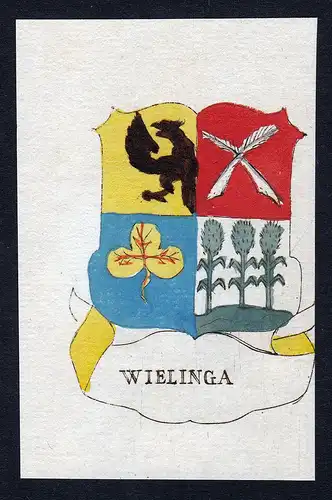 Wielinga - Wielinga Wappen Adel coat of arms heraldry Heraldik