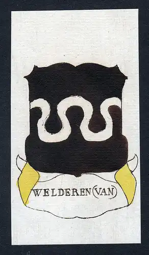 Welderen (Van) - Welderen Wappen Adel coat of arms heraldry Heraldik