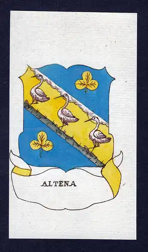 Altena - Nordrhein-Westfalen Altena Wappen Adel coat of arms heraldry Heraldik