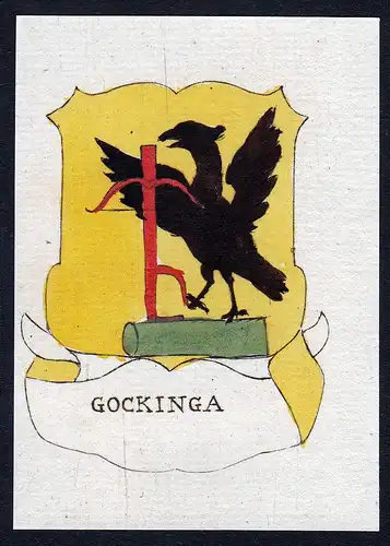 Gockinga - Gockinga Niederlande Wappen Adel coat of arms heraldry Heraldik