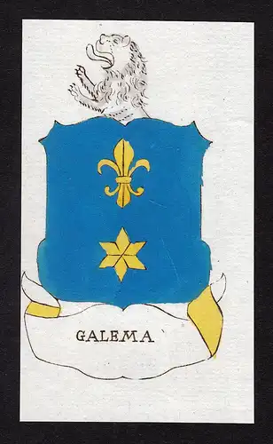 Galema - Galema Wappen Adel coat of arms heraldry Heraldik