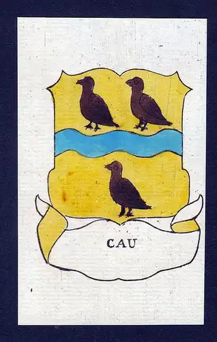 Cau - Cau Wappen Adel coat of arms heraldry Heraldik