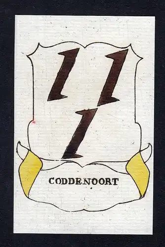 Coddenoort - Coddenoort Wappen Adel coat of arms heraldry Heraldik