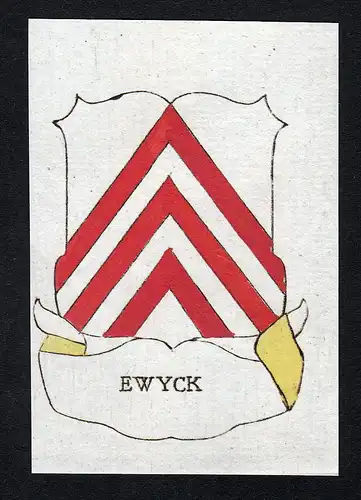 Ewyck - Ewyck Ewijck Wappen Adel coat of arms heraldry Heraldik