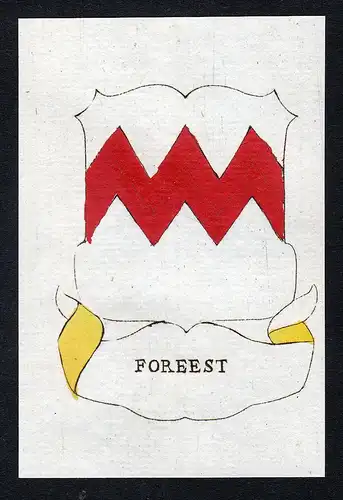 Foreest - Foreest Holland Wappen Adel coat of arms heraldry Heraldik