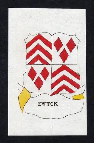 Ewyck - Ewyck Wappen Adel coat of arms heraldry Heraldik