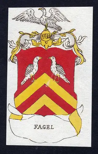 Fagel - Fagel Niederlande Wappen Adel coat of arms heraldry Heraldik