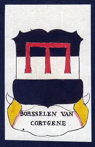 Borsselen van Cortgene - Borsselen Niederlande Wappen Adel coat of arms heraldry Heraldik