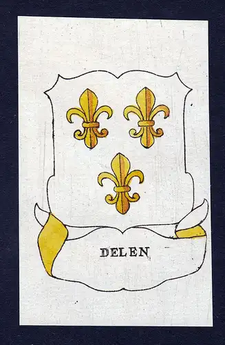 Delen - Delen Bessarabien Wappen Adel coat of arms heraldry Heraldik