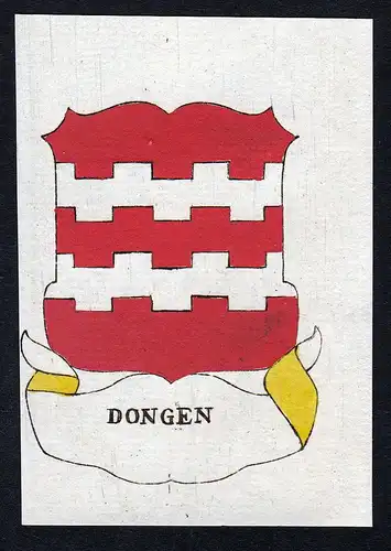 Dongen - Dongen Niederlande Wappen Adel coat of arms heraldry Heraldik
