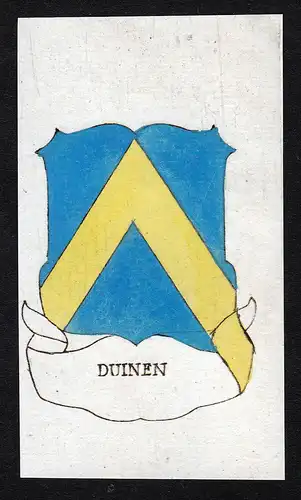 Duinen - Duinen Niederlande Wappen Adel coat of arms heraldry Heraldik