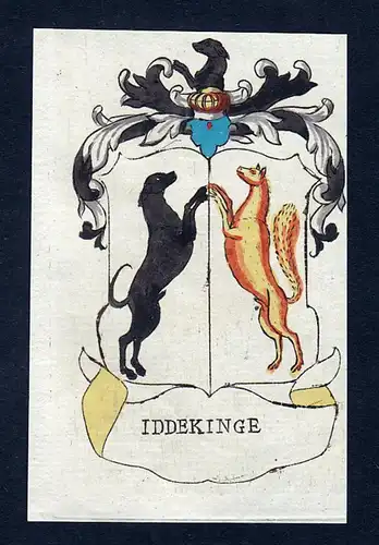 Iddekinge - Iddekinge Niederlande Wappen Adel coat of arms heraldry Heraldik