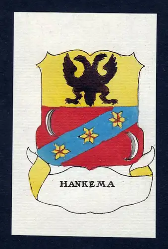 Hankema - Hankema Wappen Adel coat of arms heraldry Heraldik