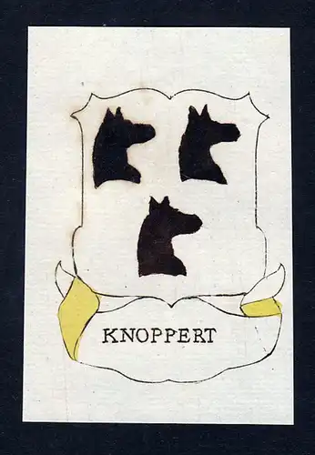 Knoppert - Knoppert Wappen Adel coat of arms heraldry Heraldik