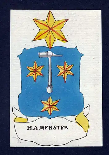 Hamerster - Hamerster Wappen Adel coat of arms heraldry Heraldik