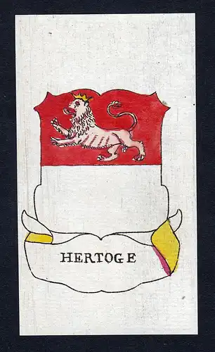 Hertoge - Hertoge Niederlande Wappen Adel coat of arms heraldry Heraldik