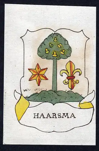 Haarsma - Frans Haarsma Niederlande Wappen Adel coat of arms heraldry Heraldik
