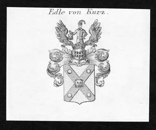 Edle von Kurz - Joseph Felix Kurz Wappen Adel coat of arms heraldry Heraldik