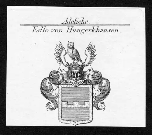 Edle von Hungerkhausen - Heyden Hungerkhausen Wappen Adel coat of arms heraldry Heraldik