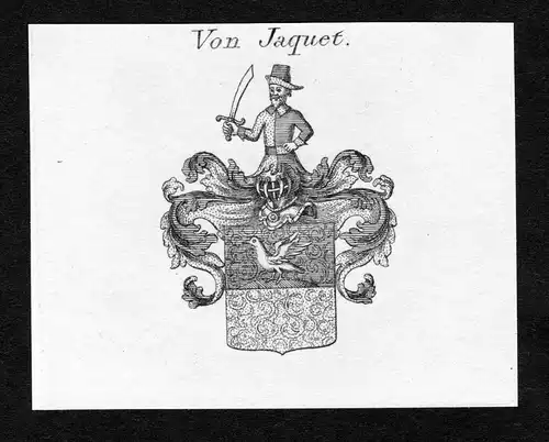 Von Jaquet - Jaquet Wappen Adel coat of arms heraldry Heraldik