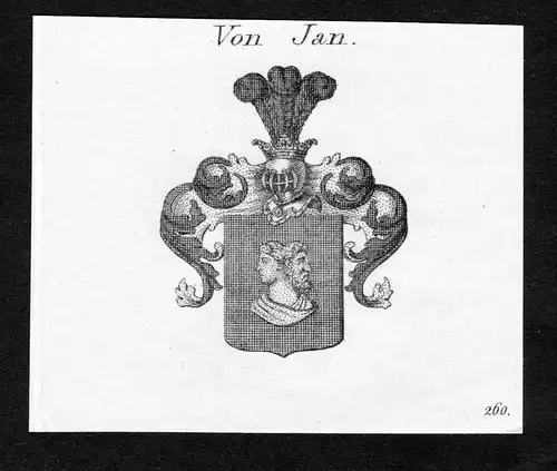Von Jan - Jan Wappen Adel coat of arms heraldry Heraldik