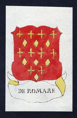 De Romare - Romare Roma Wappen Adel coat of arms heraldry Heraldik