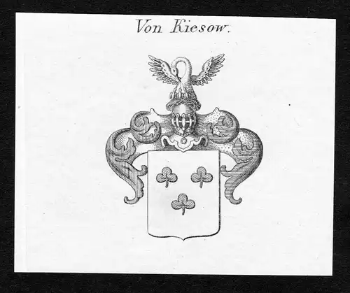 Von Kiesow - Kiesow Wappen Adel coat of arms heraldry Heraldik
