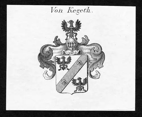 Von Kegeth - Kegeth Wappen Adel coat of arms heraldry Heraldik
