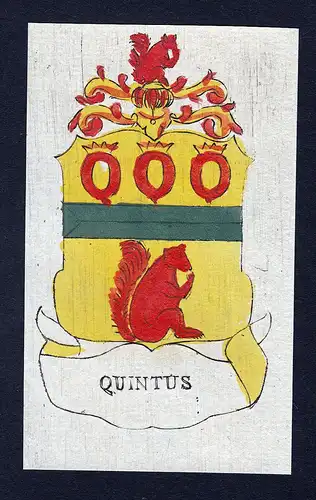 Quintus - Quintus Aurelius Symmachus Wappen Adel coat of arms heraldry Heraldik