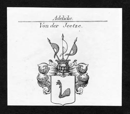 Von der Jeetze - Jeetze Altmark Arendsee Wappen Adel coat of arms heraldry Heraldik