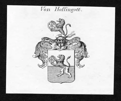 Von Hoffingott - Hoffingott Wappen Adel coat of arms heraldry Heraldik