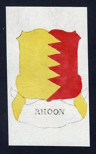 Rhoon - Rhoon Holland Südholland Wappen Adel coat of arms heraldry Heraldik