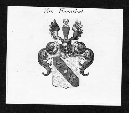 Von Hornthal - Franz Ludwig Hornthal Wappen Adel coat of arms heraldry Heraldik