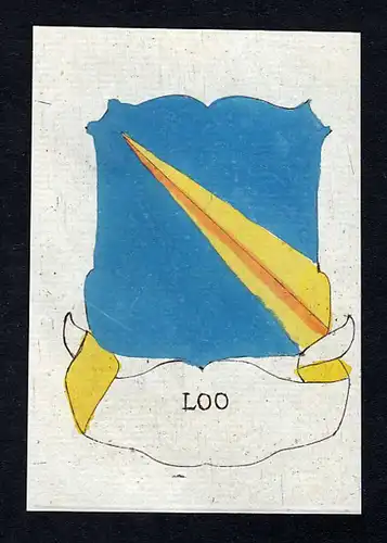 Loo - Loo Loh Wappen Adel coat of arms heraldry Heraldik