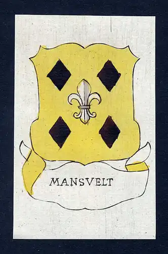 Mansvelt - Mansveld Mansfeld Sachsen-Anhalt Wappen Adel coat of arms heraldry Heraldik