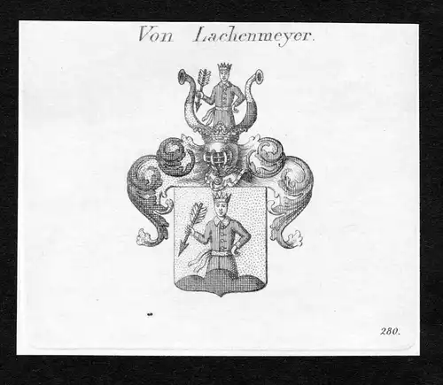 Von Lachenmeyer - Lachenmeyer Lachenmayer Lachenmeier Wappen Adel coat of arms heraldry Heraldik