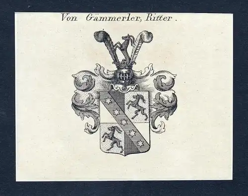 Von Gämmerler, Ritter - Gämmerler Wappen Adel coat of arms heraldry Heraldik