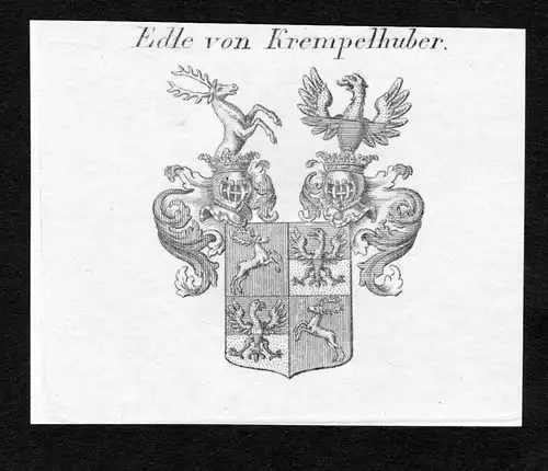Edle von Krempelhuber - Krempelhuber Emingen Bayern Wappen Adel coat of arms heraldry Heraldik