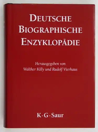Deutsche Biographische Enzyklopädie. - Band 9. Schmidt - Theyer.