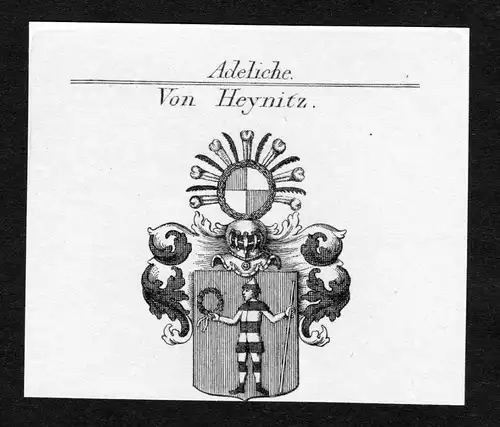 Von Heynitz - Heynitz Heinitz Haynitz Wappen Adel coat of arms heraldry Heraldik