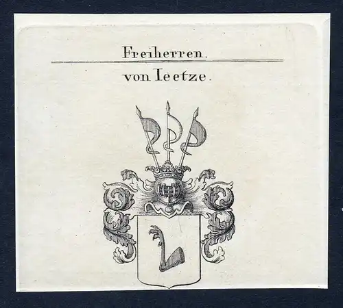 Von Ieetze - Ieetze Jeetze Wappen Adel coat of arms heraldry Heraldik