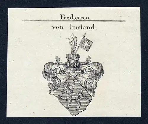 Von Jmsland - Jmsland Wappen Adel coat of arms heraldry Heraldik