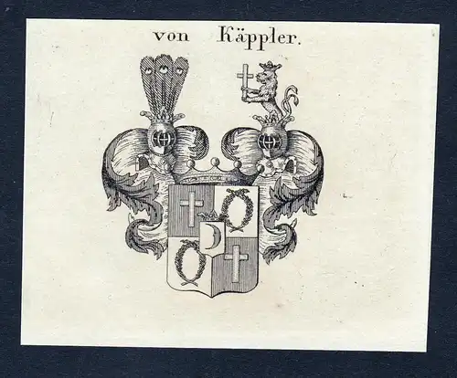 Von Käppler - Käppler Kaeppler Wappen Adel coat of arms heraldry Heraldik