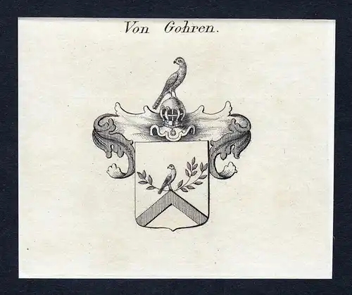 Von Gohren - Adolph Wilhelm Gohren Wappen Adel coat of arms heraldry Heraldik
