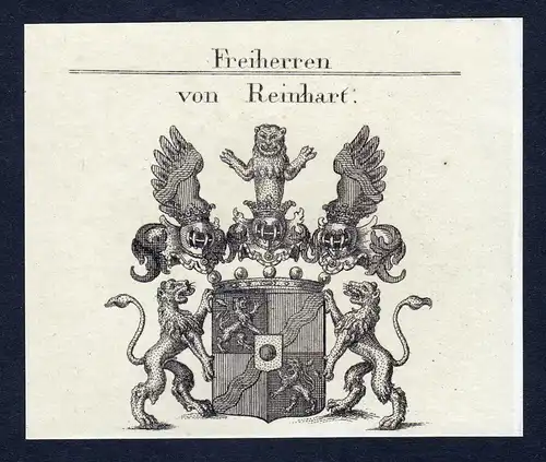 Von Reinhart - Reinhart Reinhard Wappen Adel coat of arms heraldry Heraldik