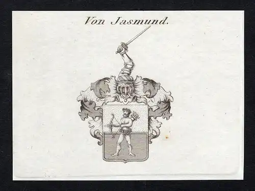 Von Jasmund - Jasmund Rügen Pommern Wappen Adel coat of arms heraldry Heraldik