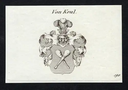 Von Keul - Keul Keule Wappen Adel coat of arms heraldry Heraldik