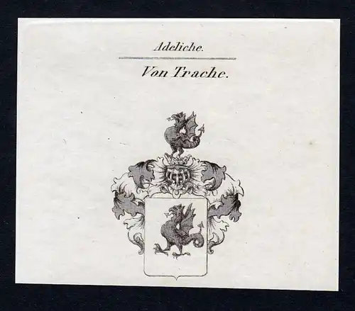 Von Trache - Trach Trache Wappen Adel coat of arms heraldry Heraldik