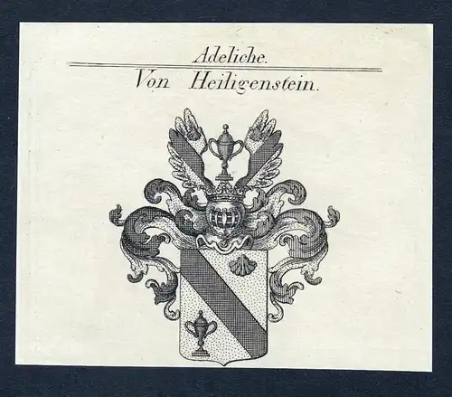 Von Heiligenstein - Heiligenstein Wappen Adel coat of arms heraldry Heraldik